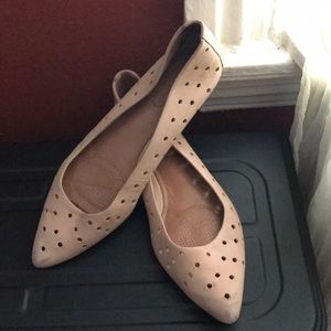 Corso Como blush ballet flats